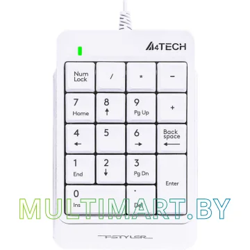 Цифровой блок A4Tech FK13P (белый) картинка 2